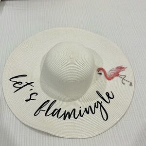 Let’s Flamingle Beach Hat!